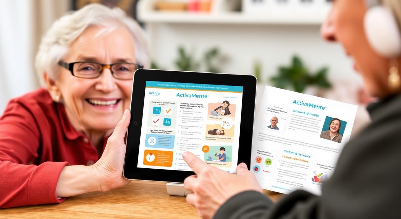 Acceso a ÁgilMente en tablet e impreso